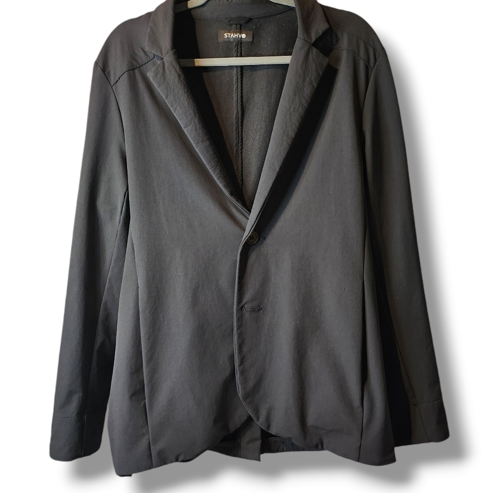 Stahvo Water Repellent 4-Way Stretch Men's Blazer M Black